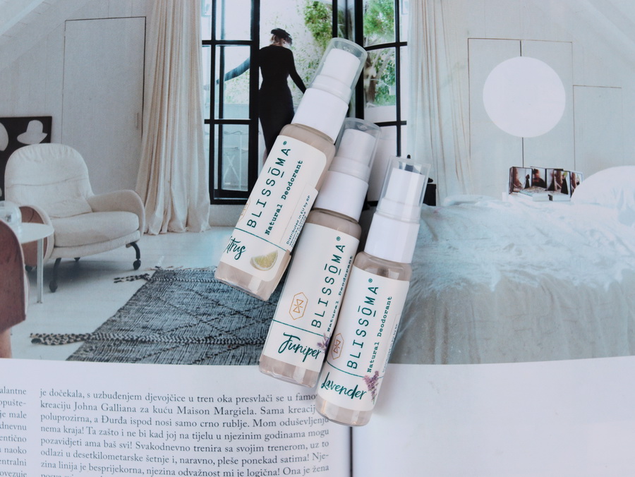 Blissoma přírodní deodoranty Citrus, Levandule a Juniper