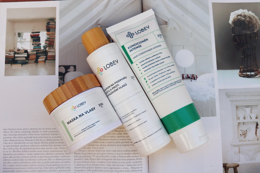 trojice produktů proti padání vlasů od Lobey