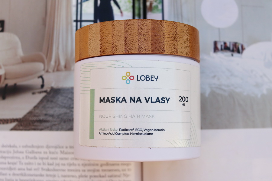maska na vlasy Lobey