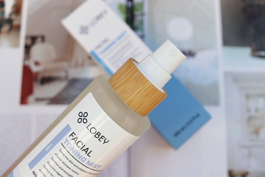 detail rozprašovače tonizační mlhy Lobey