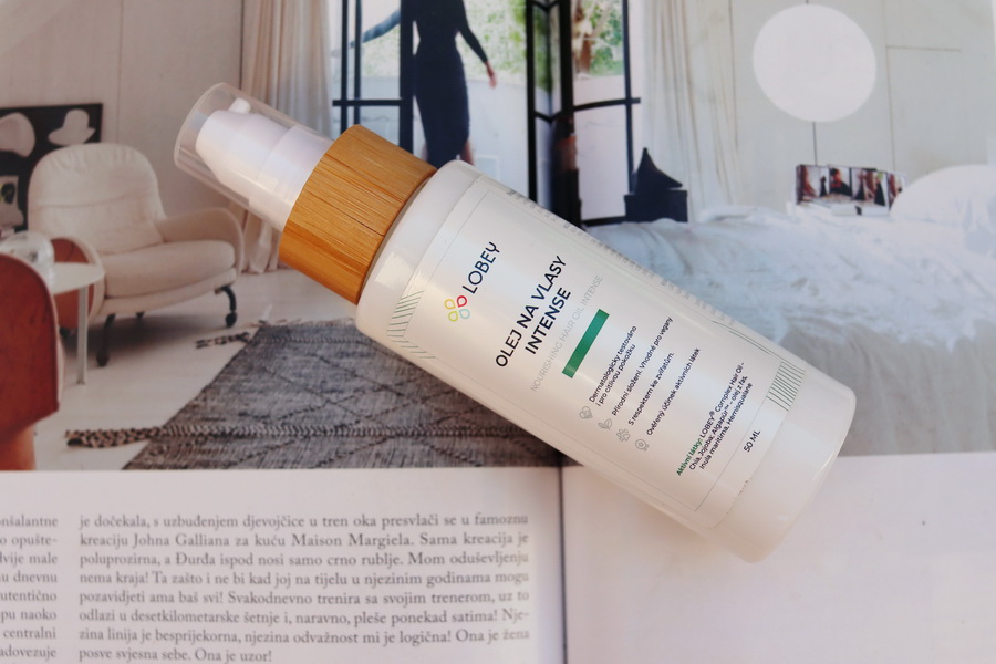 olej na vlasy Intense od Lobey