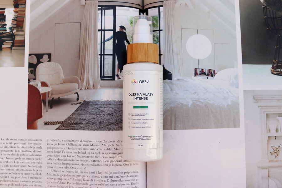 olej na vlasy Intense od Lobey