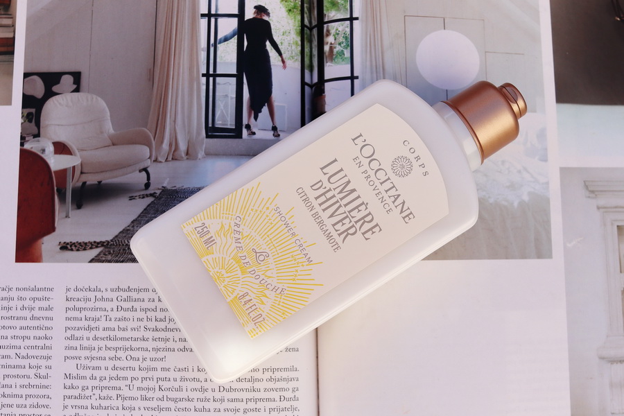 sprchový krém Lumiere d'Hiver