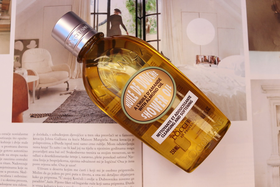 sprchový olej mandle