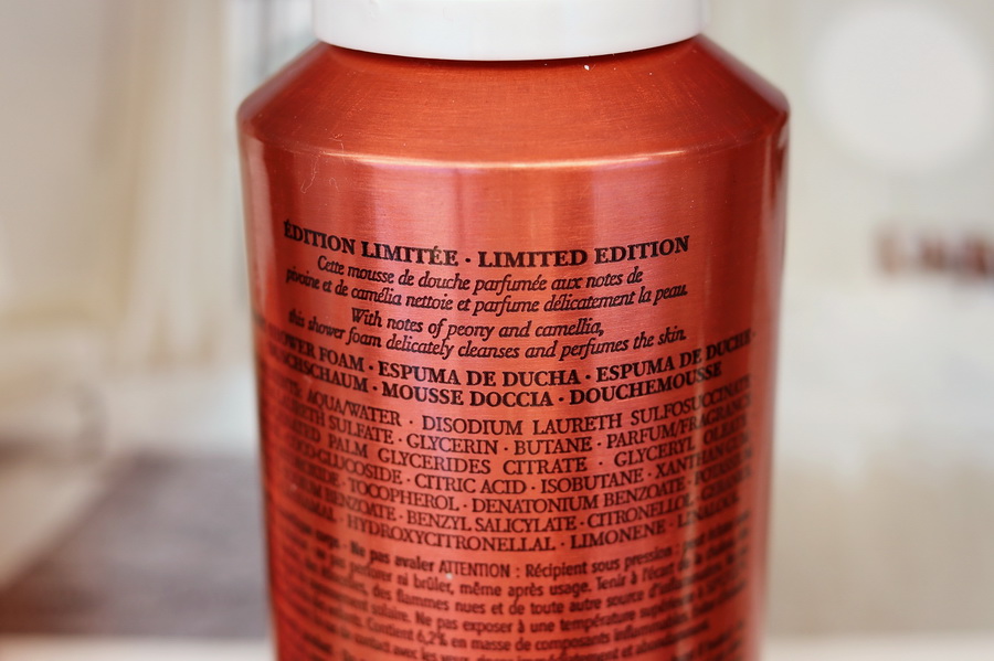 složení sprchové pěny