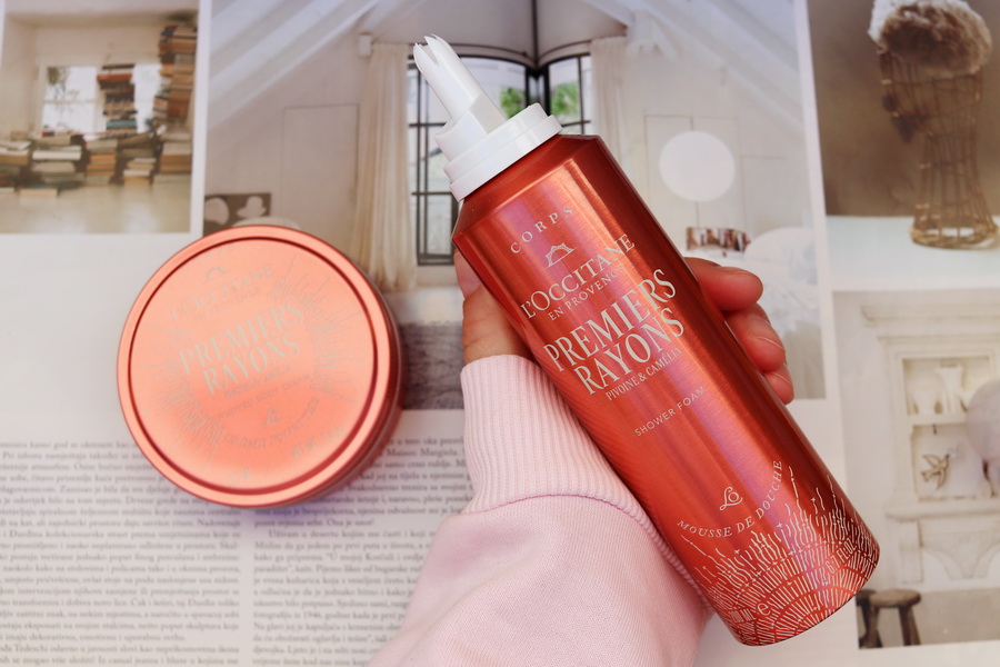 sprchová pěna Premiers Rayons