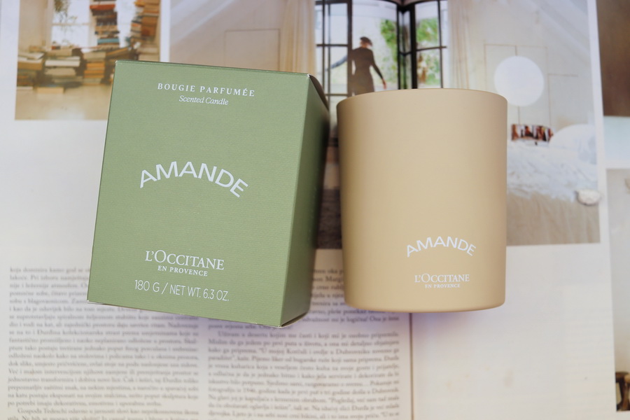 mandlová svíčka L'Occitane