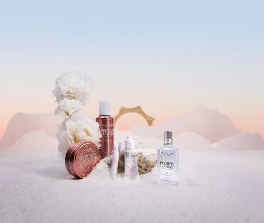 vánoční limitovaná edice Premiers Rayons od L'Occitane
