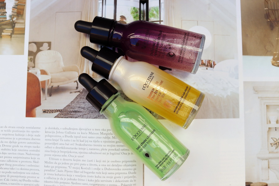 vlasová séra L'Occitane