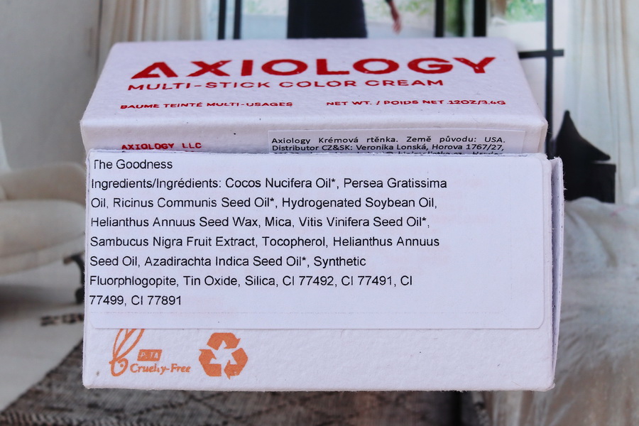 složení Tinted Dew Axiology v odstínu The Goodness