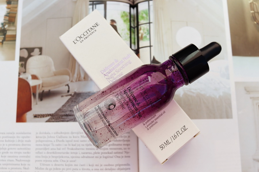 noční zklidňující sérum L'Occitane