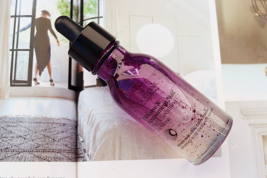 noční zklidňující sérum L'Ocitane