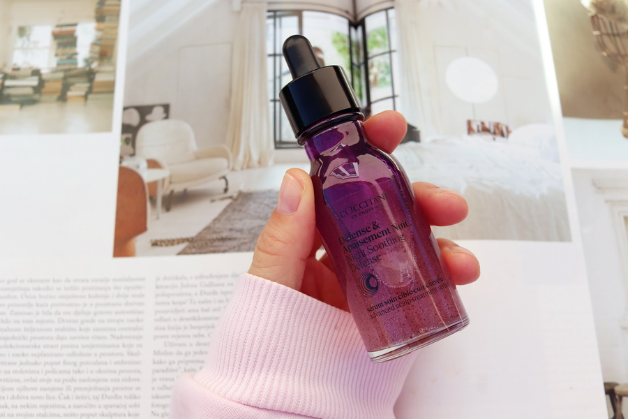 noční zklidňující sérum L'Ocitane