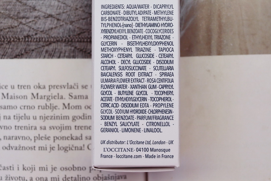 složení opalovacího krému Reine des Prés