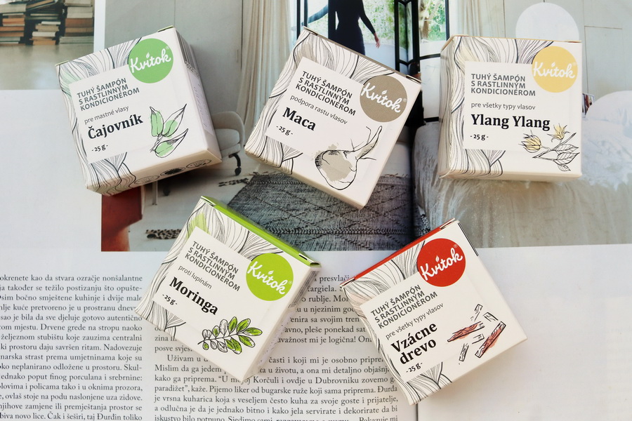 5 tuhých šamponů Kvitok