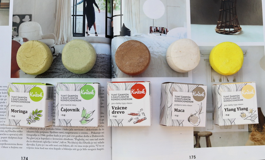 5 tuhých šamponů Kvitok