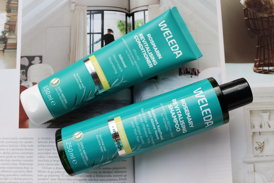 šampon a kondicionér Weleda