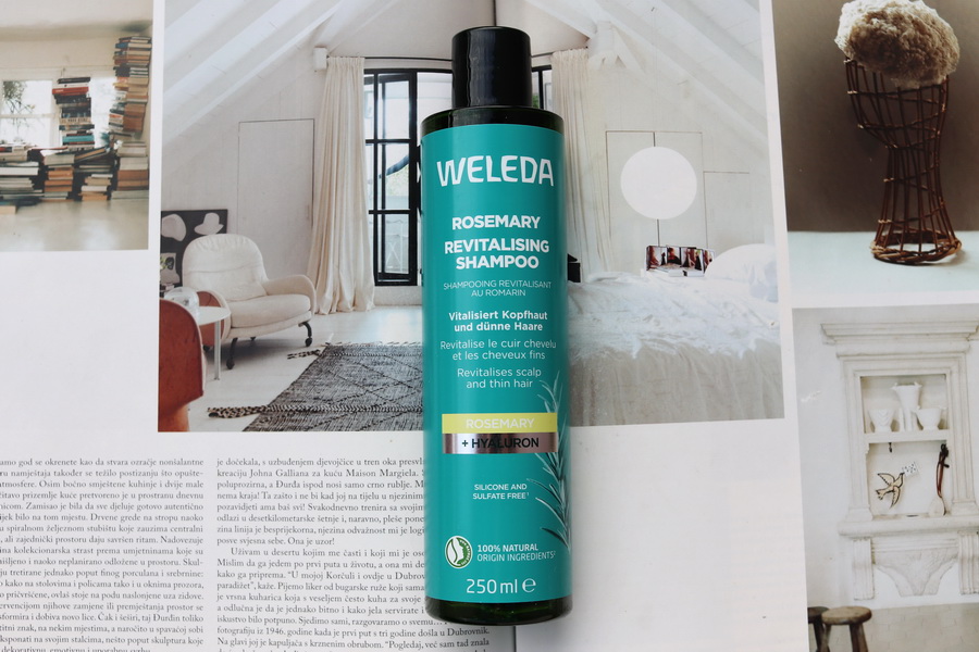rozmarýnový šampon Weleda