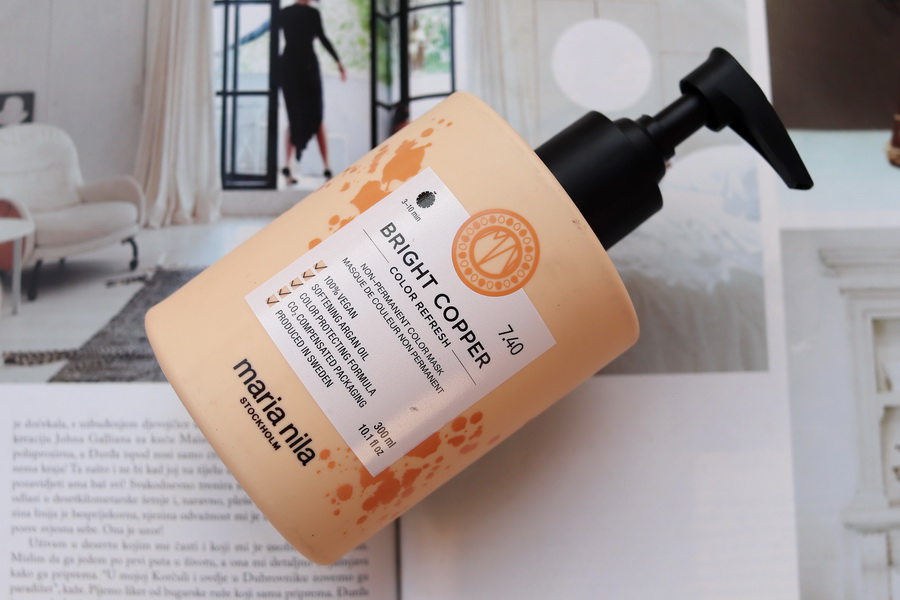 barvicí maska Maria Nila