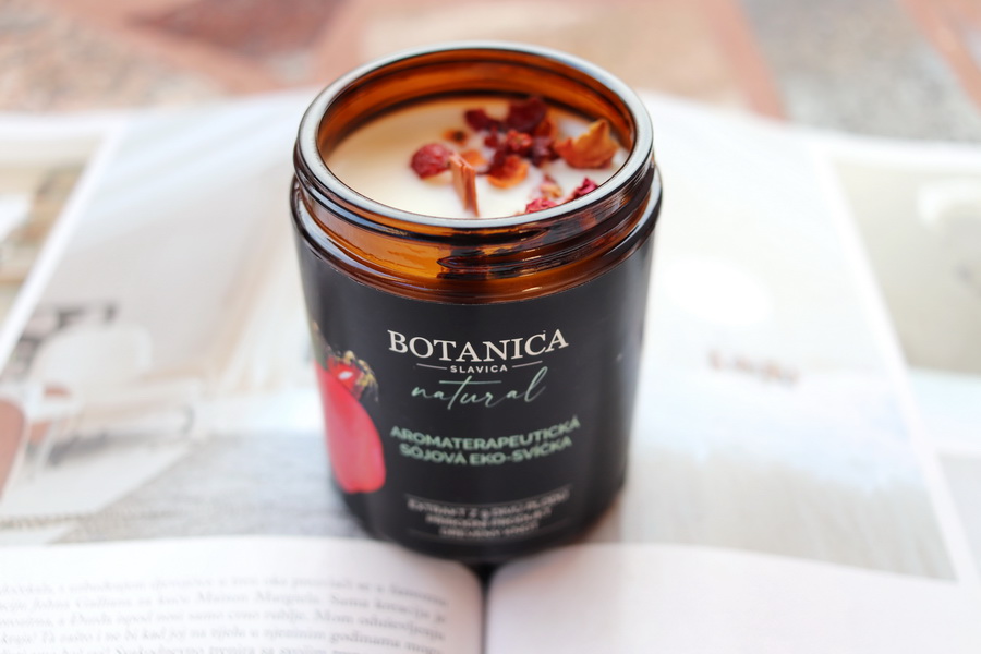 sojová svíčka 9 divů plodů Soaphoria