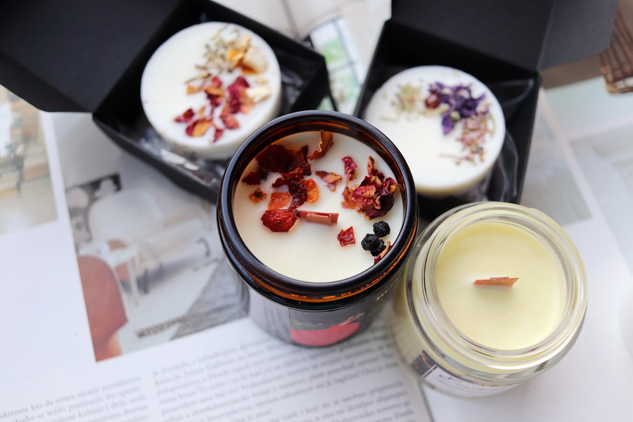 vonné vosky a svíčky Soaphoria