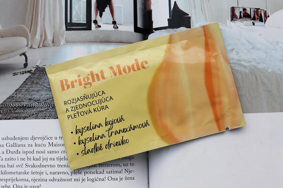 pleťová maska Bright Code