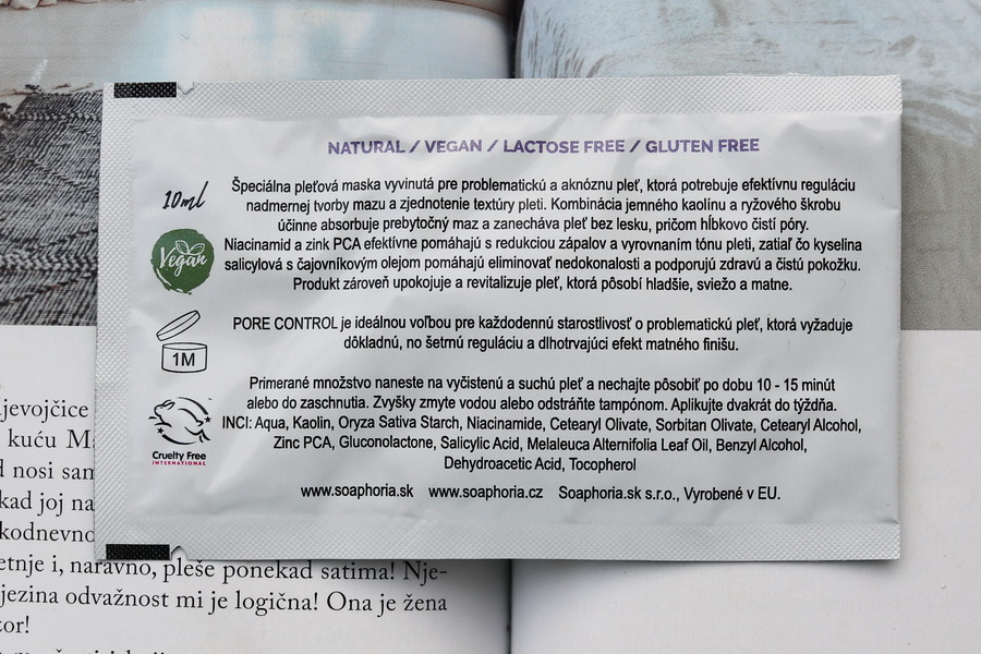 Pore Control složení