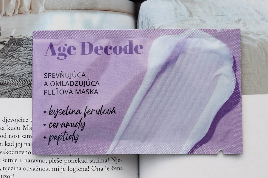pleťová maska Age Decode