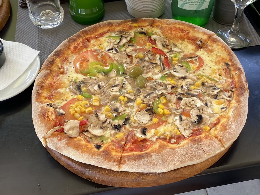 vegetariánská pizza