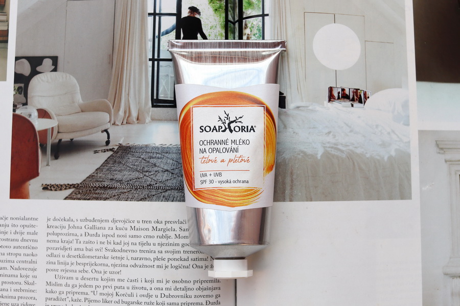 opalovací mléko Soaphoria SPF 30