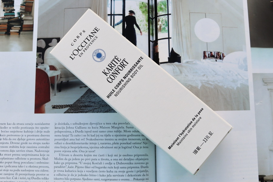 tělový olej Karité Confort