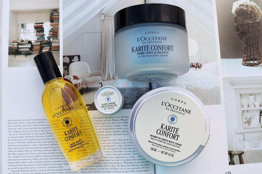 řada L'Occitane Karité Confort