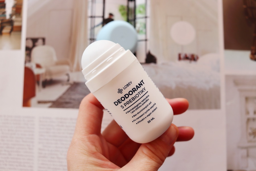 otevřený deodorant