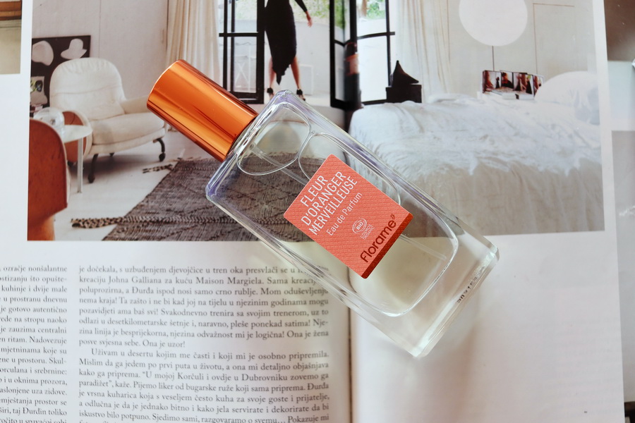 flakon parfému Florame Fleur D'Oranger Merveilleuse