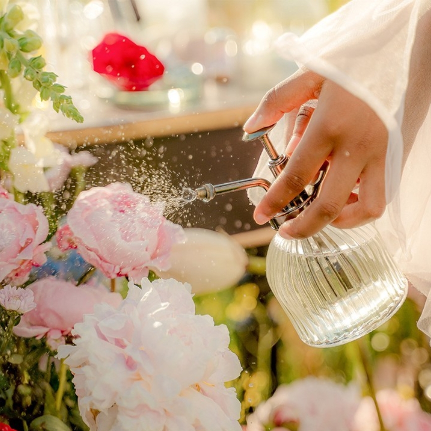 zavlažování květin