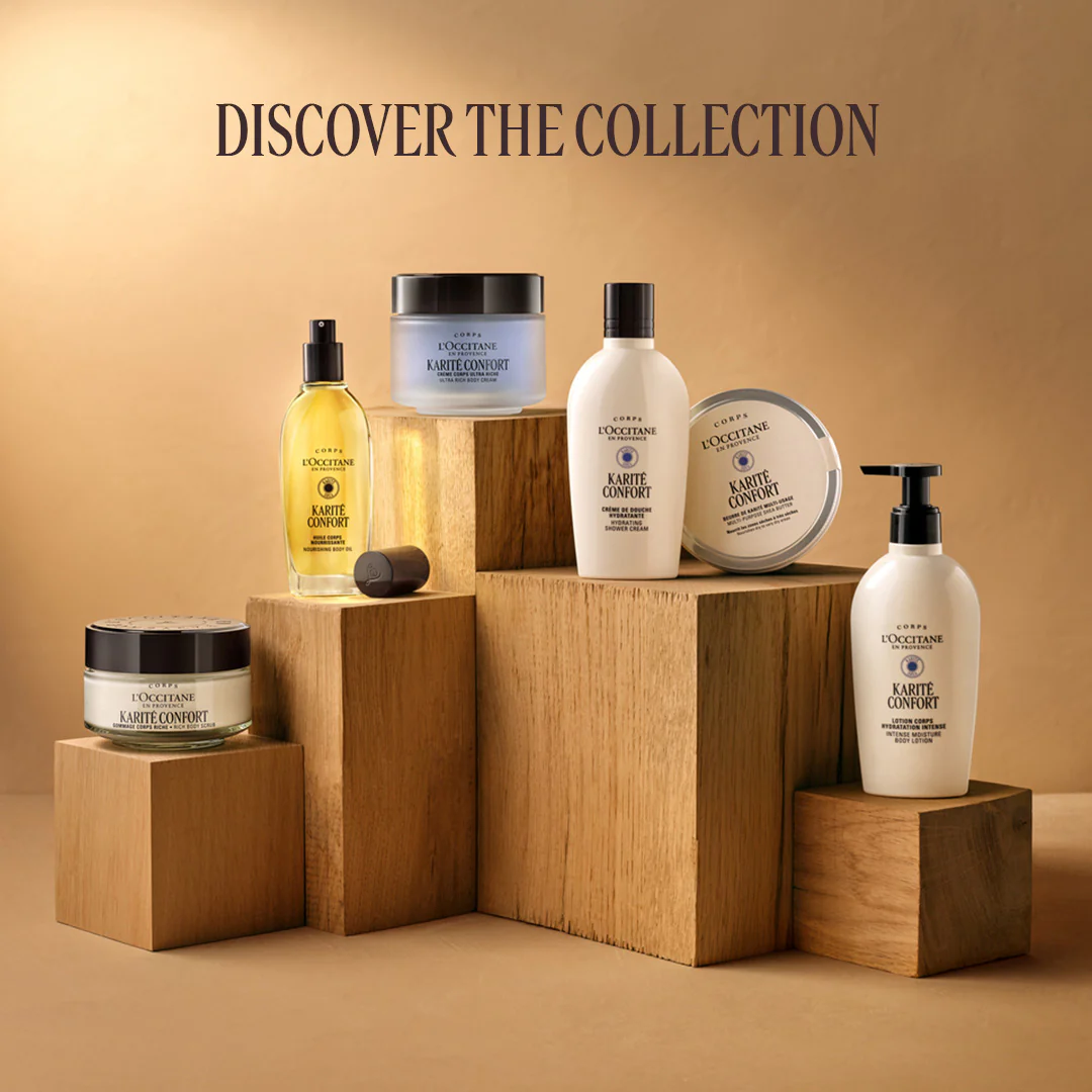 nová řada L'Occitane Karité Confort