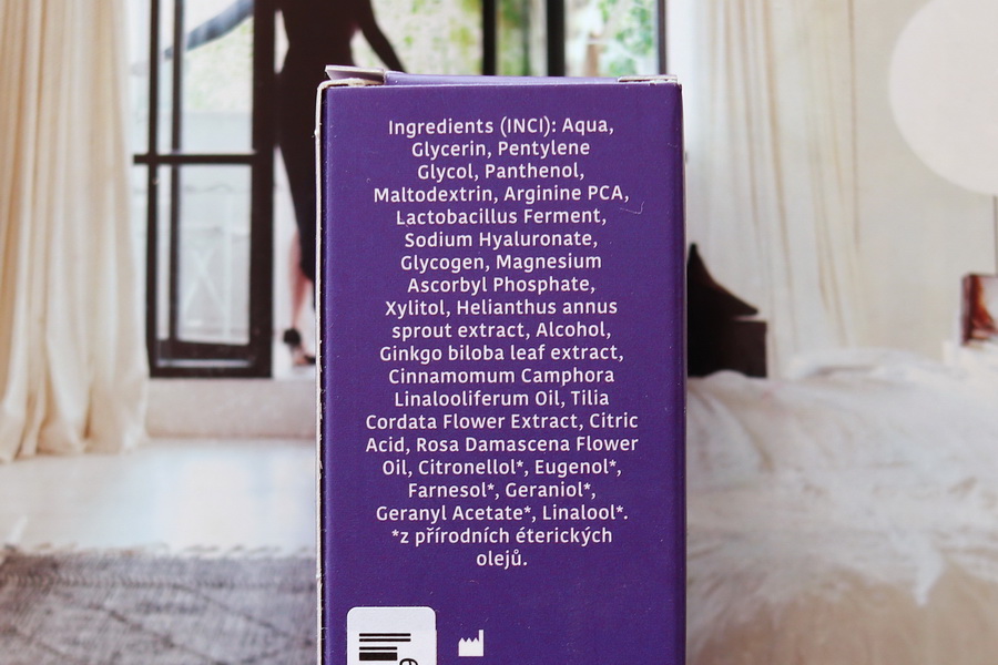 rejuvenační sérum NAD+ Nobilis Tilia - složení