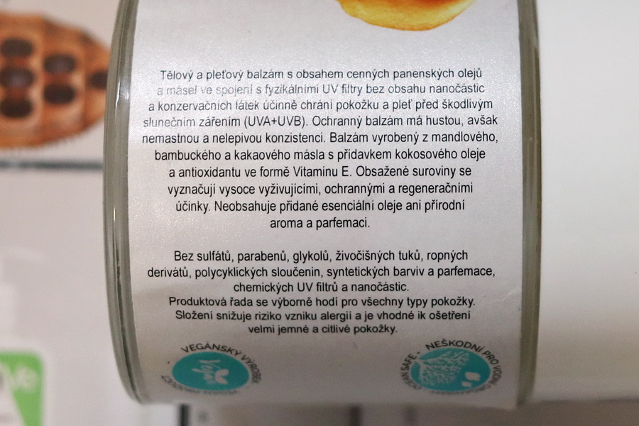 opalovací balzám Soaphoria