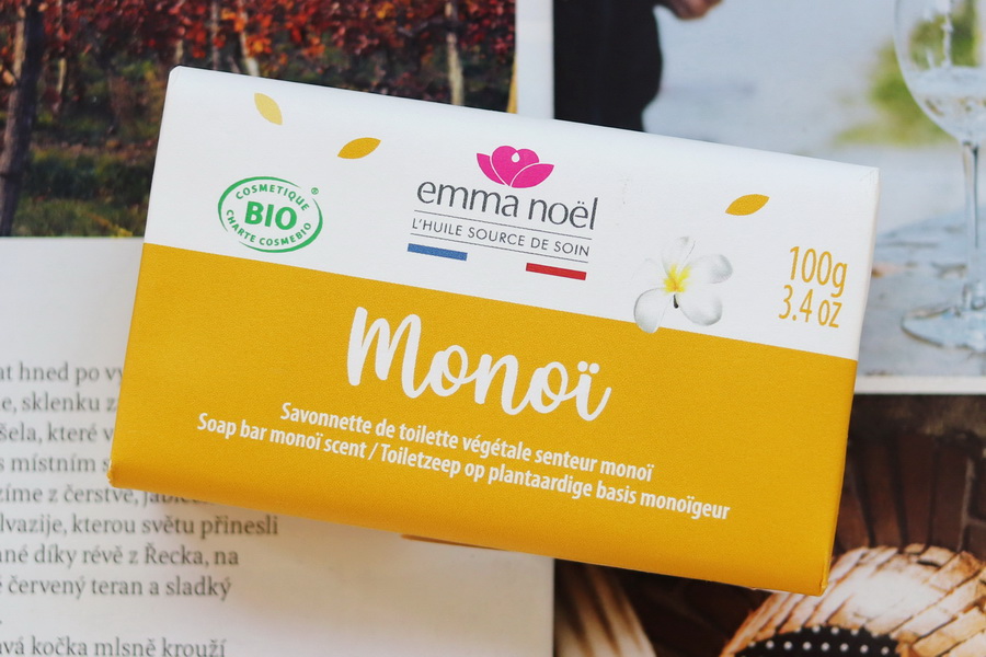 Emma Noël: rostlinné mýdlo Monoi (recenze) 8 IMG 5154
