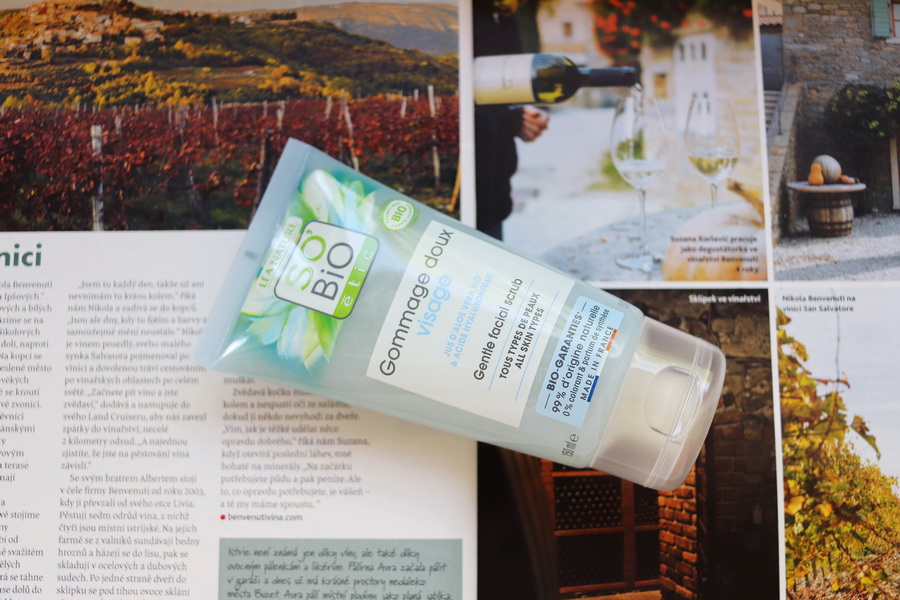 SO’BIO: Jemný hydratační peeling pro časté použití s aloe vera (recenze) 2 jemný SO'BIO peeling s aloe vera