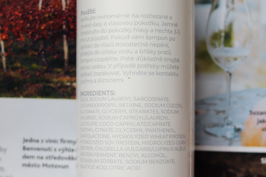 Lobey šampon na mastné lupy a problematickou pokožku (recenze) 5 složení šamponu
