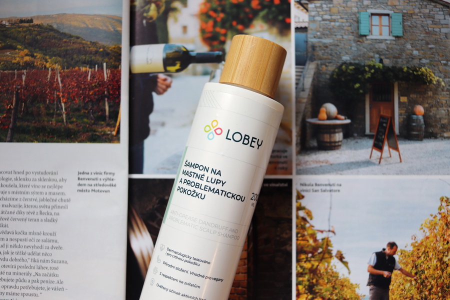 Lobey šampon na mastné lupy a problematickou pokožku (recenze) 3 Lobey šampon na mastné lupy