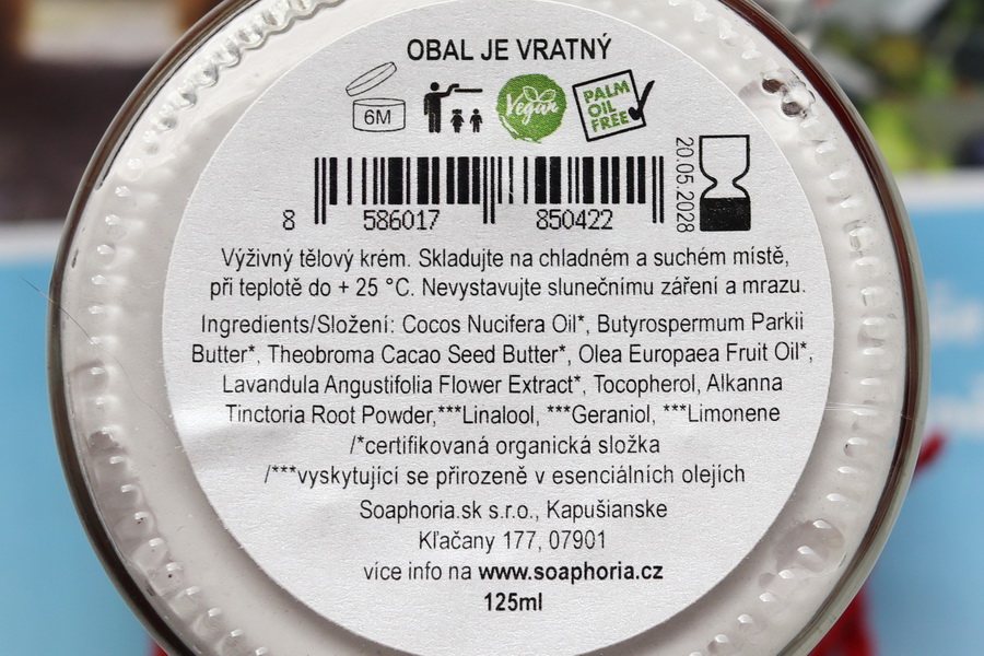 Soaphoria: tělové suflé Levandulové pole a Citrusová bomba (2 recenze) 6 tělové suflé Levandulové pole