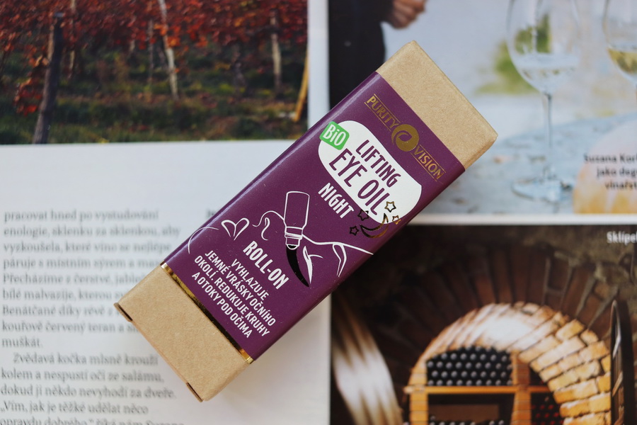 Purity Vision: noční liftingový roll-on olej na oční okolí (recenze) 2 noční olej na oční okolí