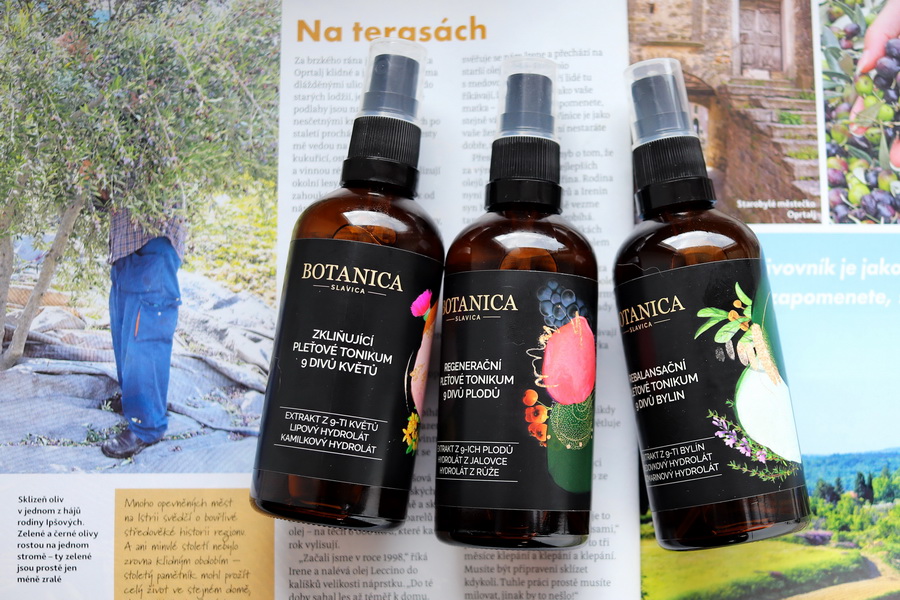 Pleťová tonika Botanica Slavica od Soaphoria: 9 divů plodů, 9 divů květů a 9 divů bylin (3 recenze) 2 pleťová tonika Soaphoria Botanica Slavica