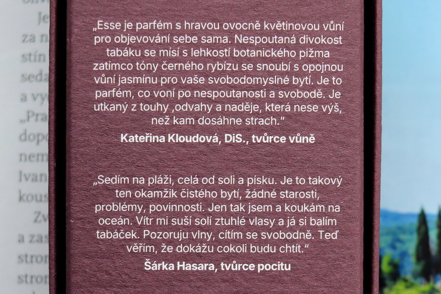 Alma parfém Esse (recenze) 3 IMG 5441