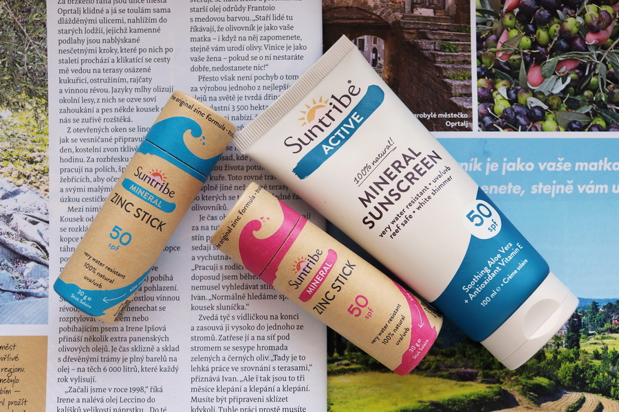 Suntribe: opalovací tyčinky se zinkem SPF 50 a nové obaly podle PPWR (3 recenze) 9 IMG 5657