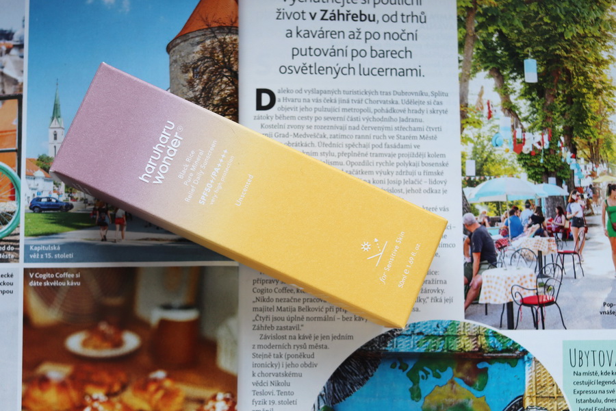 Haruharu Wonder Black Rice SPF 50: Minerální opalovací krém na obličej (recenze) 2 opalovací krém na obličej Haruharu