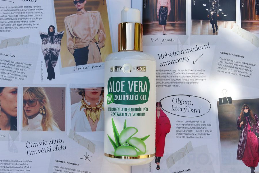 Purity Vision: zklidňující aloe vera gel (recenze) 2 aloe vera gel Purity Vision