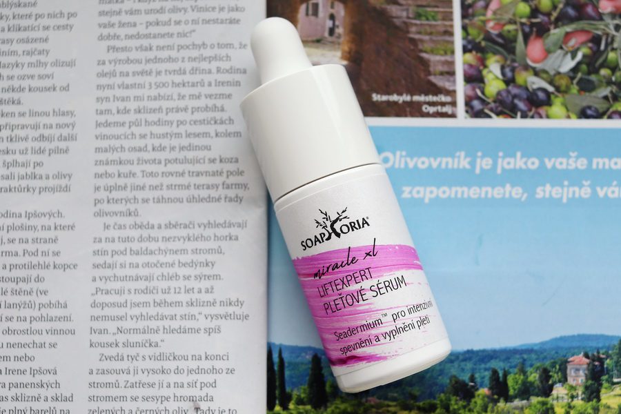 Soaphoria Miracle Liftexpert: intenzivní sérum proti stárnutí pro věk 35+ (recenze) 2 Soaphoria Miracle Liftexpert sérum